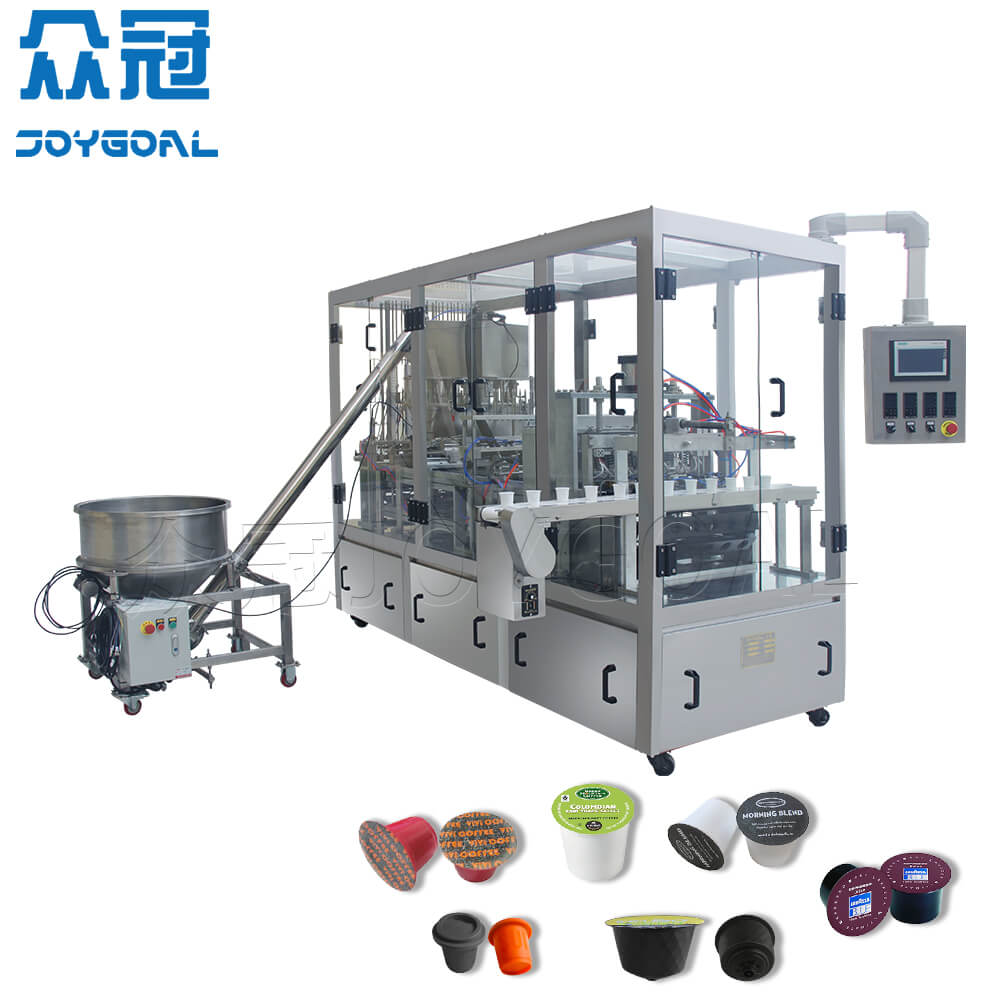 全自動K杯咖啡膠囊灌裝封口機(jī)